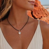 Mitchell Falls Staircase to the Moon Pearl Silver Pendant
