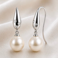 Broome Pearl 18ct White Gold Diamond Earrings