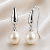 Broome Pearl 18ct White Gold Diamond Earrings