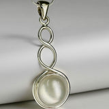 Mabe Pearl Infinity Sterling Silver Pendant