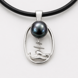 Pearl Pendant Town Beach Staircase to the Moon