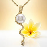 Mitchell Falls 9ct Gold Kimberley Diamond Pendant