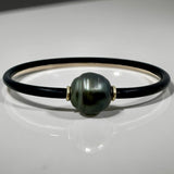 South Sea Pearl Mens Neoprene Bracelet