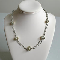 Broome Pearl Sterling Silver Chain Necklace