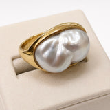 Broome Keshi 9ct Solid Gold Ring