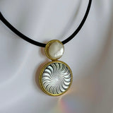 Aurora Tahitian Mother of Pearl Pendant