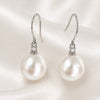 Flawless Broome Pearl 18ct White Gold Diamond Earrings