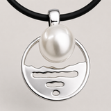 Pearl Pendant Barred Creek Staircase to the Moon