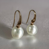 Broome Pearl 9ct Rose Gold Earrings