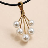 Broome Pearl 9ct Cluster Pendant