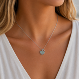 Australian White Opal Sterling Silver 925 Pendant