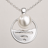 Pearl Pendant Barred Creek Staircase to the Moon