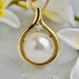 Broome Pearl Diamond Fancy Pendant