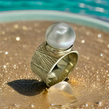 Broome Pearl 9ct Gold Ocean Ring