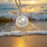 Broome Pearl Cable Beach 9ct Gold Pendant