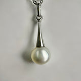 Broome Pearl Trumpet 18ct White Gold Pendant