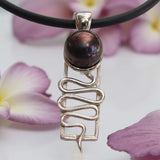 Pearl Pendant Cape Leveque Staircase Black Pearl Sterling Silver