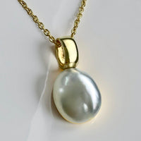 Broome Keshi 9ct Gold Pendant