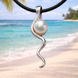 Broome Pearl Mitchell Falls Staircase 925 Silver Pendant