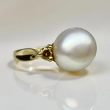 Broome Pearl Western Australian Yellow Diamond Ring