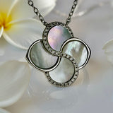 Frangipani Mother of Pearl Necklace