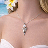 Broome Pearl Staircase Roebuck Bay Silver 925 Pendant