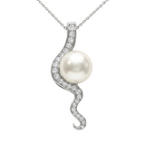 Broome Pearl and Diamonds Mitchell Falls Pendant 18ct Gold