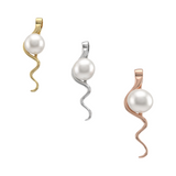 Broome Pearl Mitchell Falls Staircase Pendant 9ct Gold