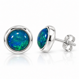Australian Opal Colours of Broome Stud Earrings