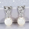 Cultured Freshwater Pearl Staircase Silver 925 Earrings Bell Gorge