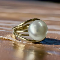 9ct Broome Pearl Ring 