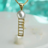 Simpson Beach Staircase to the Moon Pendant