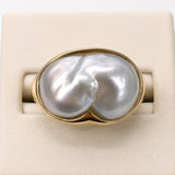 Broome Keshi 9ct Solid Gold Ring