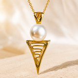 Roebuck Bay Staircase to the Moon Freshwater Pearl Pendan