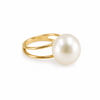 Broome Pearl 9ct Gold Split Band Ring