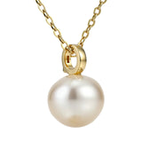 Cultured Broome Pearl 18ct Enhancer Clip Pendant