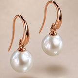 Broome Pearl 9ct Rose Gold Earrings