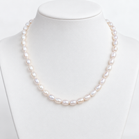 Cultured Freshwater White Pearl Strand