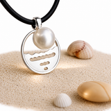 Pearl Pendant Barred Creek Staircase to the Moon