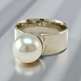Broome Pearl Sterling Silver Comfort Ring