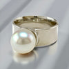 Broome Pearl Sterling Silver Comfort Ring