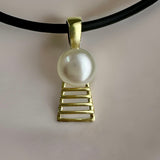 James Price Point Staircase to the Moon Mini Pearl Pendant
