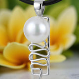 Cultured Freshwater Pearl Silver 925 Cape Leveque Staircase Pendant