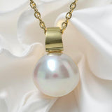Broome Pearl Drop 9ct Gold Pendant