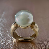 9ct Rose Gold Broome Pearl Ring