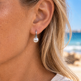 Broome Pearl Classic Sterling Silver Hook Earrings
