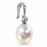 Broome Pearl Sterling Silver Cubic Zirconia Enhancer