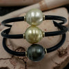 South Sea Pearl Mens Neoprene Bracelet