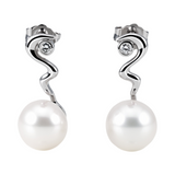 Cultured Freshwater Pearl Windjana Gorge Silver 925 Earrings