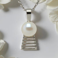 James Price Point Freshwater Pearl Silver Mini Pendant